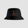 Black Bucket Hat Front B4L Barcelona