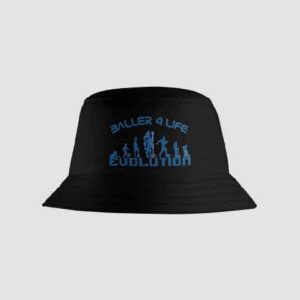 Black Bucket Hat Front B4L Chelsea