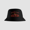 Black Bucket Hat Front B4L Liverpool