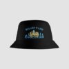 Black Bucket Hat Front B4L Man City