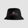 Black Bucket Hat Front B4L Miami