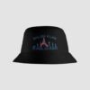 Black Bucket Hat Front B4L PSG