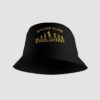 Black Bucket Hat Inside B4L Gold