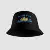 Black Bucket Hat Inside B4L Man City