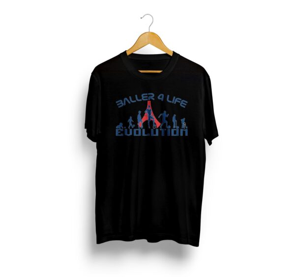 Black Tshirt B4L PSG Front