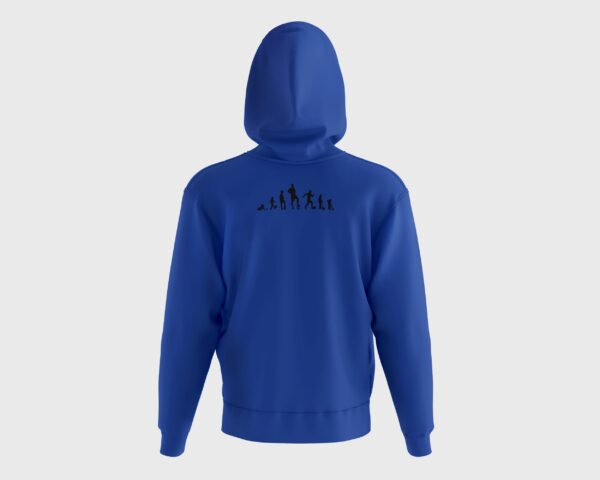 Blue Hoodie Back B4L Black