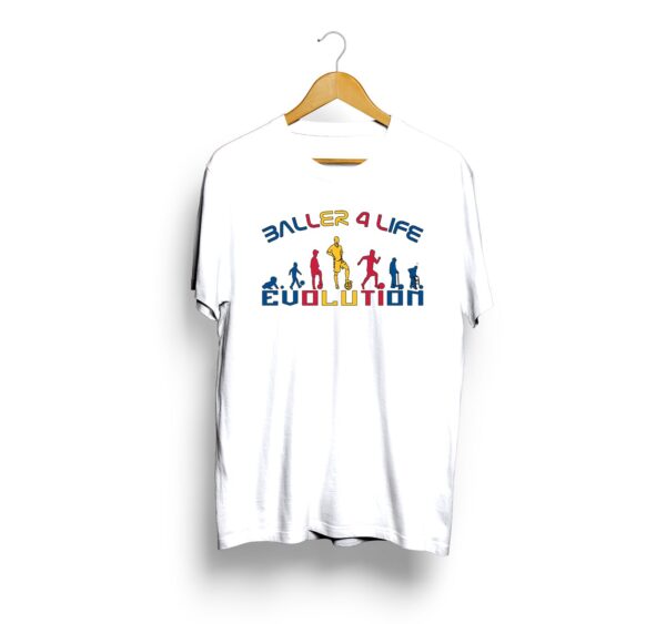 White Tshirt B4L Barcelona Front