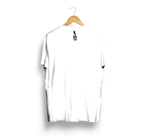 White Tshirt B4L Black Back