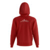 Mens Red Hoodie Baller4Life White Back